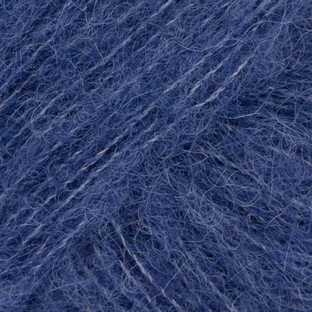 Drops Brushed Alpaca Silk Garn Unicolor 39 Marine Blå Drops Brushed Alpaca Silk Garn Unicolor 39 Marine Blå