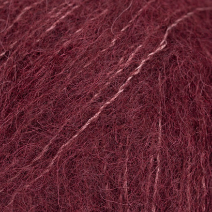 Drops Brushed Alpaca Silk Garn Unicolor 44 Blommevin Drops Brushed Alpaca Silk Garn Unicolor 44 Blommevin