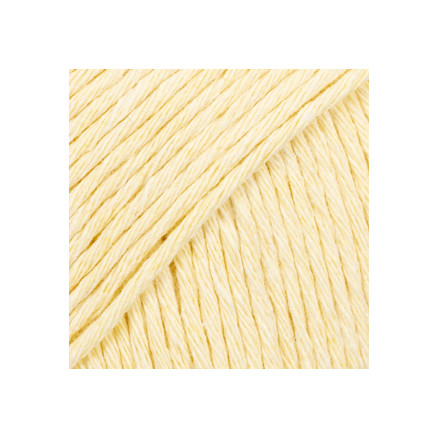 Drops Cotton Light Garn Unicolor 42 Vanilje Drops Cotton Light Garn Unicolor 42 Vanilje