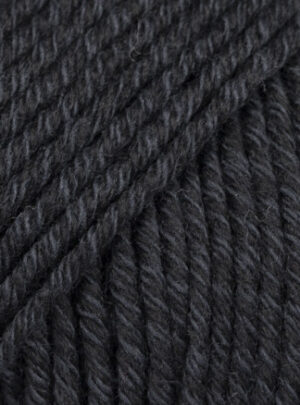 Drops Cotton Merino Garn Unicolor 02 Sort