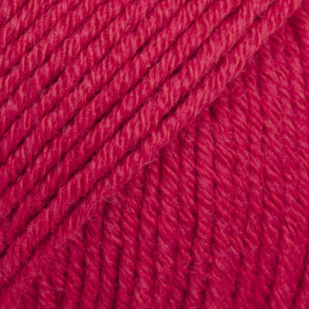 Drops Cotton Merino Garn Unicolor 06 Rød Drops Cotton Merino Garn Unicolor 06 Rød
