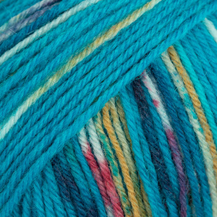Drops Fabel Garn Print 162 Blue Sea Drops Fabel Garn Print 162 Blue Sea