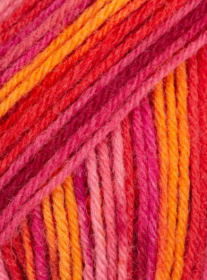 Drops Fabel Garn Print 310 Sunset