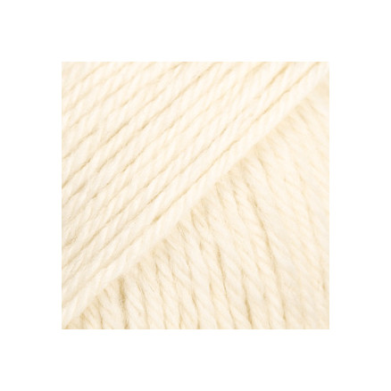 Drops Fiesta Garn Unicolor 01 Natur Drops Fiesta Garn Unicolor 01 Natur