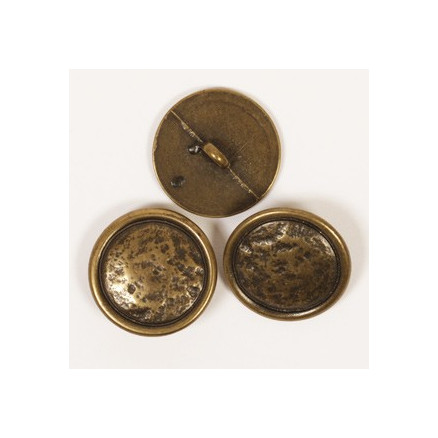 Drops Guld Messing knap 20mm 530 - 50 stk Drops Guld Messing knap 20mm 530 - 50 stk