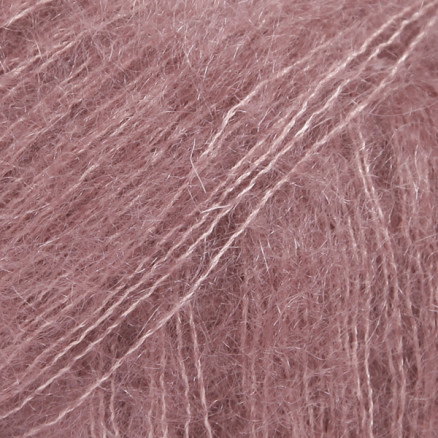 Drops Kid-Silk Garn Unicolor 31 Malva Drops Kid-Silk Garn Unicolor 31 Malva
