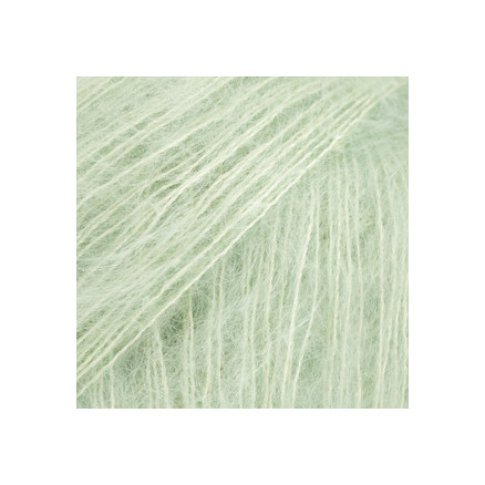 Drops Kid-Silk Garn Unicolor 60 Pebermynte Drops Kid-Silk Garn Unicolor 60 Pebermynte