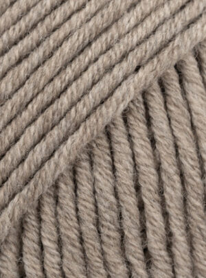 Drops Merino Extra Fine Garn Mix 07 Lysebrun