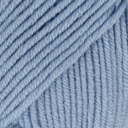 Drops Merino Extra Fine Garn Unicolor 19 Lyseblå Drops Merino Extra Fine Garn Unicolor 19 Lyseblå