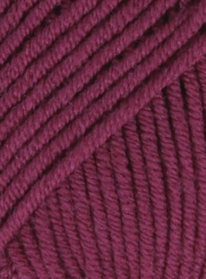 Drops Merino Extra Fine Garn Unicolor 35 Mørk Lyng