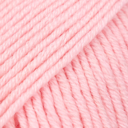 Drops Merino Extra Fine Garn Unicolor 58 Baby rosa Drops Merino Extra Fine Garn Unicolor 58 Baby rosa