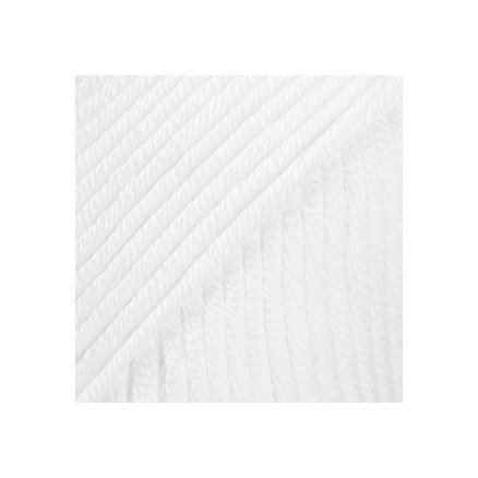 Drops Muskat Garn Unicolor 18 Hvid Drops Muskat Garn Unicolor 18 Hvid