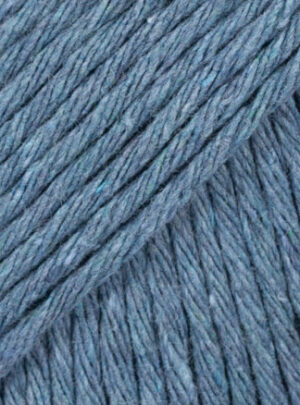 Drops Paris Garn Recycled Denim 102 Mellemblå Forvasket