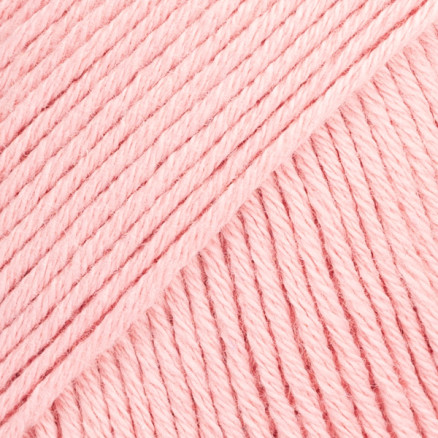 Drops Safran Garn Unicolor 01 Lys Rosa Drops Safran Garn Unicolor 01 Lys Rosa