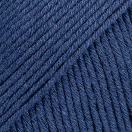 Drops Safran Garn Unicolor 09 Marineblå Drops Safran Garn Unicolor 09 Marineblå