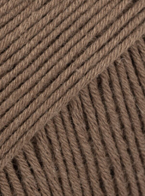 Drops Safran Garn Unicolor 68 Kaffe