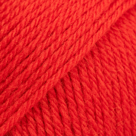 Drops Saga Garn Unicolor 44 Stærk rød Drops Saga Garn Unicolor 44 Stærk rød