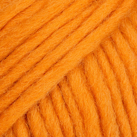 Drops Snow Garn Unicolor 101 Mandarin Drops Snow Garn Unicolor 101 Mandarin