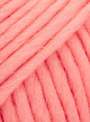 Drops Snow Garn Unicolor 107 Fersken Rosa