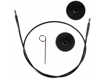 Drops Wire / Kabel til Udskiftelige Rundpinde Pro Romance 35cm (Bliver 60cm inkl. pinde)