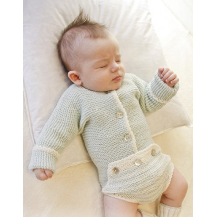 First Impression by DROPS Design - Baby Bodystock Strikkeopskrift str. Præmatur - 3/4 år First Impression by DROPS Design - Baby Bodystock Strikkeopskrift str. Præmatur - 3/4 år