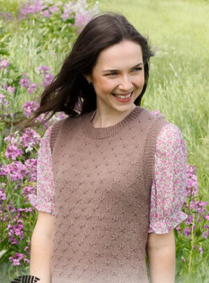 Forests Edge by DROPS Design - Vest Strikkeopskrift str. XS - XXL