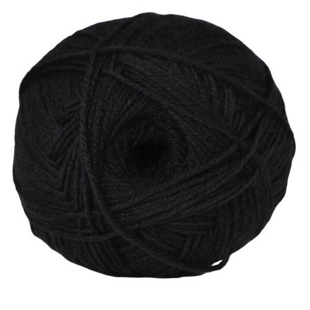 Hjertegarn Aloe Sockwool Strømpegarn 500 Sort Hjertegarn Aloe Sockwool Strømpegarn 500 Sort