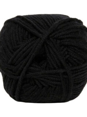 Hjertegarn Extrafine Merino 120 Garn 500 Sort