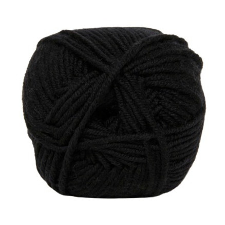 Hjertegarn Extrafine Merino 120 Garn 500 Sort Hjertegarn Extrafine Merino 120 Garn 500 Sort