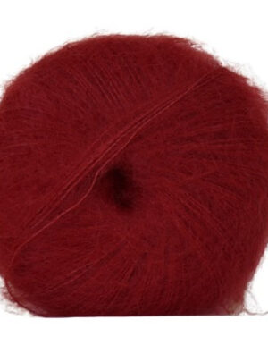 Hjertegarn Silk Kid Mohair Garn 1045 Rød