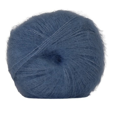 Hjertegarn Silk Kid Mohair Garn 1071 Støvet Blå Hjertegarn Silk Kid Mohair Garn 1071 Støvet Blå