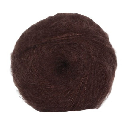 Hjertegarn Silk Kid Mohair Garn 1116 Brun Hjertegarn Silk Kid Mohair Garn 1116 Brun