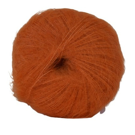 Hjertegarn Silk Kid Mohair Garn 1118 Orange Hjertegarn Silk Kid Mohair Garn 1118 Orange