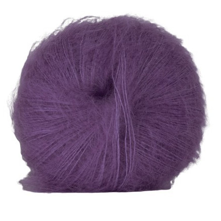 Hjertegarn Silk Kid Mohair Garn 1192 Lilla Hjertegarn Silk Kid Mohair Garn 1192 Lilla
