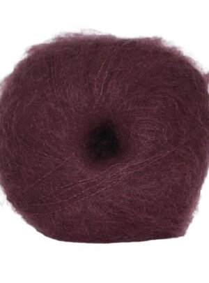 Hjertegarn Silk Kid Mohair Garn 1617 Bordeaux