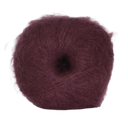 Hjertegarn Silk Kid Mohair Garn 1617 Bordeaux Hjertegarn Silk Kid Mohair Garn 1617 Bordeaux