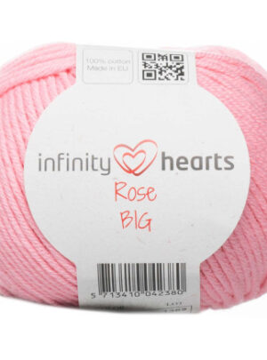 Infinity Hearts Rose Big Garn 05 Lyserød