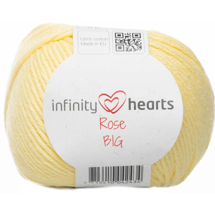 Infinity Hearts Rose Big Garn 177 Lys Gul Infinity Hearts Rose Big Garn 177 Lys Gul