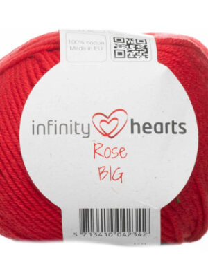Infinity Hearts Rose Big Garn 19 Rød