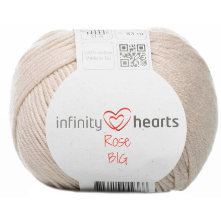 Infinity Hearts Rose Big Garn 212 Sand Infinity Hearts Rose Big Garn 212 Sand