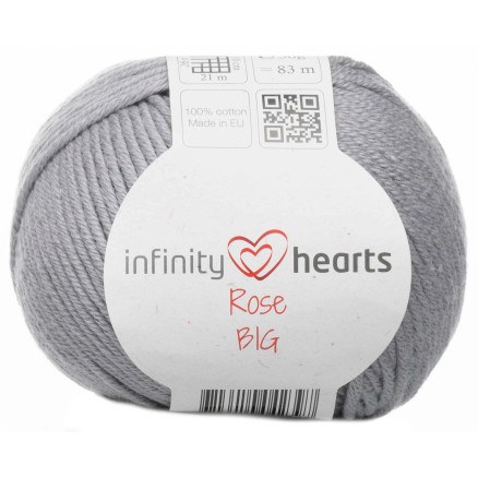 Infinity Hearts Rose Big Garn 232 Lysegrå Infinity Hearts Rose Big Garn 232 Lysegrå