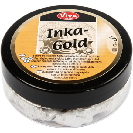 Inka Gold, platin, 50ml/ 1 ds. Inka Gold, platin, 50ml/ 1 ds.