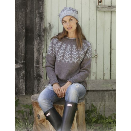 Inner Circle by DROPS Design - Bluse Strikkeopskrift str. S - XXXL Inner Circle by DROPS Design - Bluse Strikkeopskrift str. S - XXXL