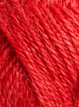 Järbo Fin Alpaca Garn 171 Rød Chilli