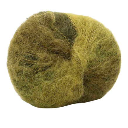 Kremke Soul Wool Baby Silk Fluffy Multi 205 Grøn Kremke Soul Wool Baby Silk Fluffy Multi 205 Grøn