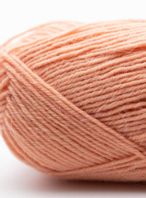 Kremke Soul Wool Edelweiss Alpaka 018 Fersken Blomst