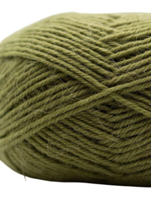 Kremke Soul Wool Edelweiss Alpaka 048 Oliven Grøn