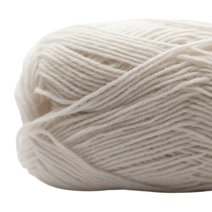 Kremke Soul Wool Edelweiss Alpaka 050 Hvid Kremke Soul Wool Edelweiss Alpaka 050 Hvid
