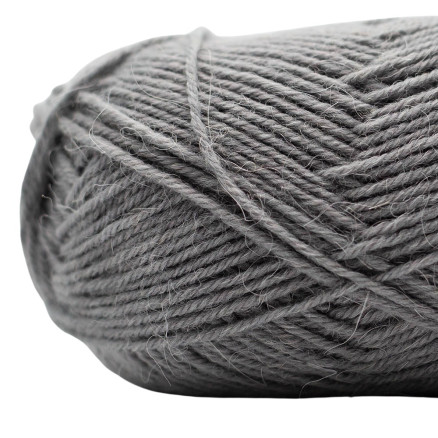 Kremke Soul Wool Edelweiss Alpaka 052 Mørkegrå Kremke Soul Wool Edelweiss Alpaka 052 Mørkegrå
