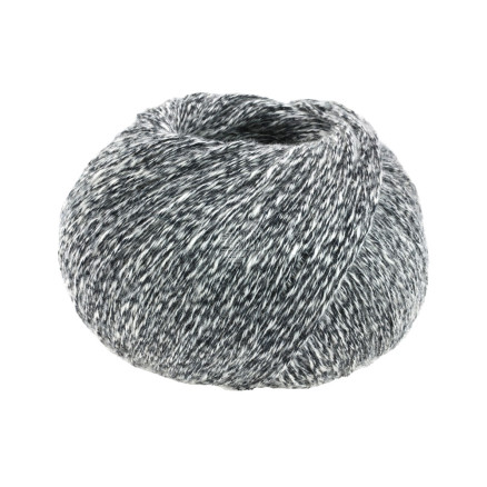 Lana Grossa Cara Garn 16 Sort/Natur Lana Grossa Cara Garn 16 Sort/Natur